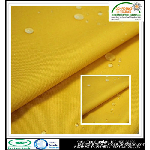 100% Recycled PET polyester 300d waterproof oxfod fabric for bags / coated oxford fabric